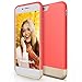 iPhone 6 Case, Maxboost [Vibrance Series] Protective Slider Case for Apple iPhone 6 (4.7) SOFT-Interior Scratch Protection with Vibrant Trendy Color - Italian Rose / Champagne Gold