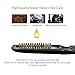 Liaboe Steam Hair Straightener Brush - Professional Brush Hair Comb Straightener with Flat Iron and Infrared Generator, PTC Heating Comb, Natural Mane Hair Care