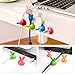 Cute Cable Clips Desktop Color(8 Pack),Cord Holder Organizer,Wire Holder for Nightstand,Table,Desk,Wall,Car,Computer,Phone Charging Cable,USB Cable,Mouse,Headphone,Office,Cubicle,Nightstand,ect.