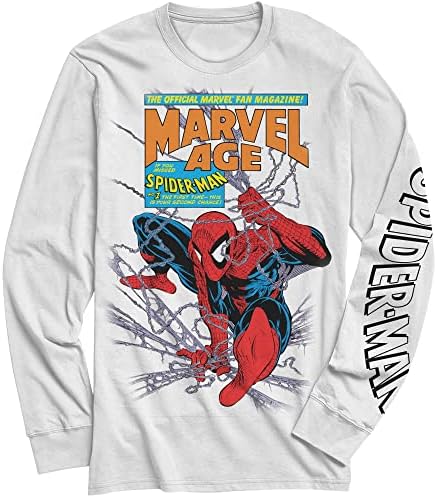 90s us製 SPIDERMAN t-shirt スパイダーマン tシャツ Amazon.com: Marvel Spider-Man 90's Age Officially Licensed White