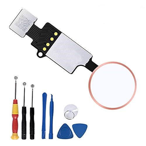 D-FLIFE Home Button Replacement for iPhone 7Plus 8Plus, Home Button  Touch ID Main Key Flex Cable Assembly Replacement with Repair Tools for  iPhone
