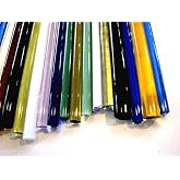 Devardi Glass Boro Rods, COE 33, Mixed Colors, 3 lbs borosilicate solid rods