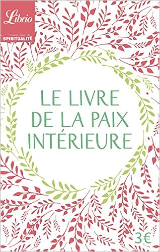 Le Livre De La Paix Interieure 9782290143599 Amazoncom Books - 