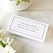 ANGEL & DOVE Funeral Favors White Tissue Wraps, Pack of 25 - Memorial, Funeral, Keepsake
