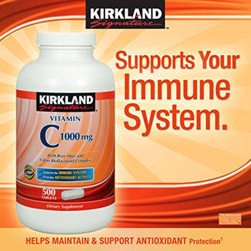 Kirkland Signature™ Vitamin C 1000 Mg, 500 Tablets