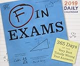 F in Exams 2019 Daily Calendar by 