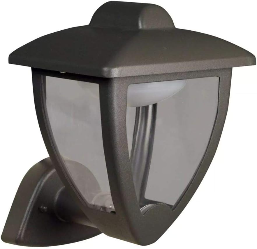 Luxform Lighting 230V Luxembourg Wall Light Up in Anthracite, Black