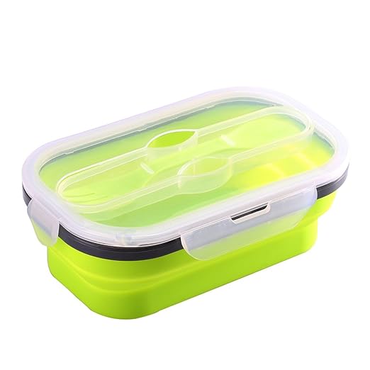 vinkoe microondas alimentos almacenamiento contenedor de silicona ...