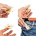 Hand Spinner EDC Fidget Spinner [Copper] [Metal] Figit Fingertip Gyro [Gold] Figets ADHD Focus Autism Anxiety Relief Toy -Up to 1-3 Minutes Spinning Time - Small Size