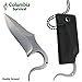 Columbia Survival Sherpa Neck Knife Everyday Carry Tactical EDC Fixed Blade Stainless Steel Pocketknife Keychain Kydex Sheath