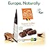 Belvas Belgian Flaked Truffles - Organic Dark Chocolate with Hazelnuts - 72% Cocoa Sweetened with Cane Sugar - Vegan, Gluten Free, Fairtrade - 3.5 oz Candy (1 Box)