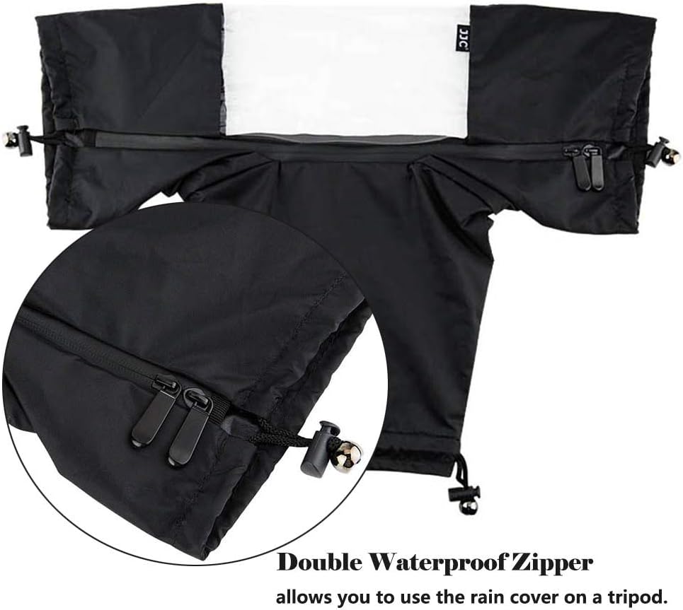 JJC Camera Rain Cover Waterproof for Almost All DSLR & SLR Camera - Image 4