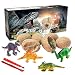 Dinosaur Toys, Dino Egg Dig Kit Kids Gifts - Break Open 12 Unique Dinosaur Eggs and Discover 12 Cute Dinosaurs - Easter Archaeology Science STEM Toys Technology Gifts for Boys Girls Toys primary