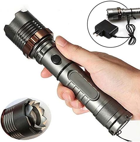 HKJhk T6 LED Flashlight Flashlight Rechargeable Lantern Flash For 18650 / AAA Battery Direct Charge