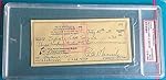 Pete Maravich Signed Check Signature Autograph - PSA/DNA Authentic Authentic Auto Pistol