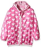 Hatley Girls' Pink Hearts Wind Breaker