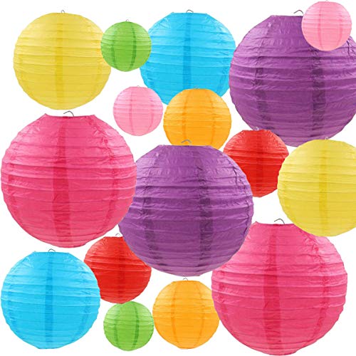 LURICO Colorful Paper Lanterns