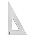Amazon.com: ALVIN - Smoke-Tint Acrylic Triangle Ruler, Multipurpose ...