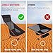 Lightweight Folding Beach Camping Chair with Headrest, Compact for Backpacking Picnic Beach Festival Hiking -with Carry Bag-Max Load Bearing: 300LBthumb 2