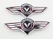 Chrome Gas Tank Emblem Badge Decal Sticker for Kawasaki Vulcan VN Classic 500