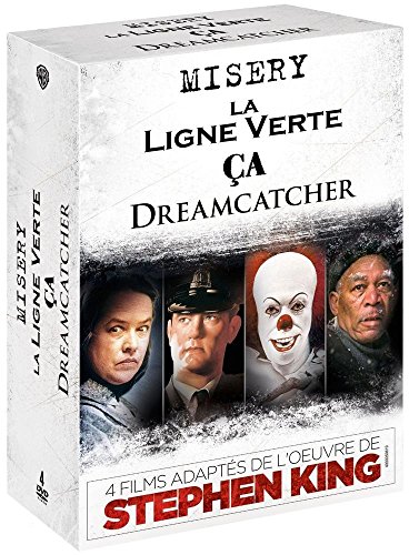 4 films adaptés de l'oeuvre de Stephen King : Dreamcatcher + Misery + La ligne verte + Ça - Édition Limitée