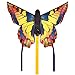HQ Kites Swallowtail R Butterfly Kite, 20 Inch Single Line Kite with Tail