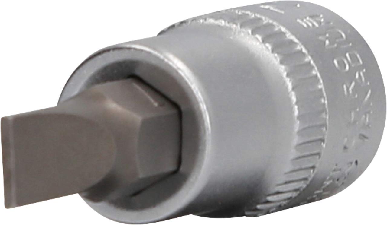 Brilliant Tools BT021861 3/8-Inch Slotted Screwdriver 49 mm 1 x 7 mm Insert
