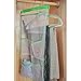 ALYER 6 Storage Pockets Hanging Mesh Shower Caddy,Space Saving Bathroom Accessories and Quick Dry Bath Organizer with Hanger,Green