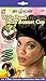 Beauty Town Luxury Wide Band Satin Bonnet Cap (Black) - 2 pack,