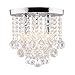 Surpars House Crystal Chandelier,3 Lights,11