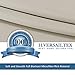 H.VERSAILTEX Blackout Room Darkening Curtains Window Panel Drapes - (Ivory/Cream Color) 2 Panels per Set, 52 inch Wide by 96 inch Long Each Panel, 8 Grommets/Rings per Panel