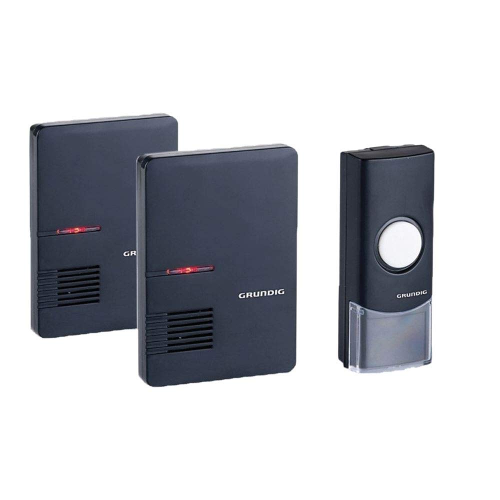 Grundig QH-831A Wireless Doorbell with 2 Receivers