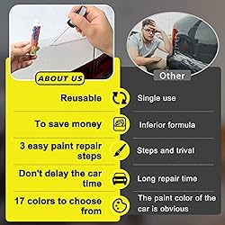 Touch Up Paint for Cars 17 Colors Scratch Repair