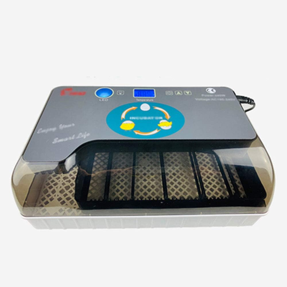 FDZYH Egg Incubator, Hatcher 12 Eggs Incubators For Hatching Eggs Digital Automatic Turning Intelligent Poultry Chicken Duck Dove Quail