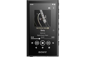 Sony NW-A306 Walkman 32GB Hi-Res Portable Digital Music Player with Android, up to 36 Hour Battery, Wi-Fi & Bluetooth and USB Type-C – Black NW-A306/B, Black