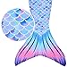 Play Tailor Girls Swimmable Mermaid Tails with Bikini and Backpack 4PCS Set Size 10