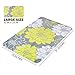 Wimaha Non-Slip Bath Mats Rugs, Extra Large, Super Soft, Water Absorbent Fast Dry, Microfiber Rug for Bathroom Shower, Tub, Bathtub, Kitchen, Bedroom, Hotel, 31 x 19, Peony Yellow Grey