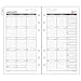 Day Runner Monthly Planner Refill 2017, Open Format, 3-3/4 x 6-3/4