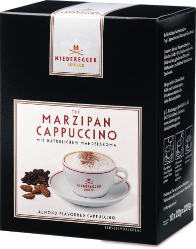 Niederegger Marzipan Cappuccino, 10-Count Servings (Pack of 2)