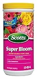 Scotts Super Bloom Water Soluble Plant Food, 2 lb - NPK 12-55-6 - Fertilizer for Outdoor Flowers, Fruiting Plants, Containers and Bed Areas - Feeds Plants Instantly