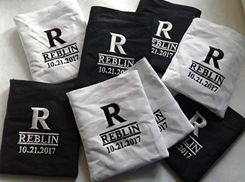 Embroidered Custom Cornhole Bags Personalized