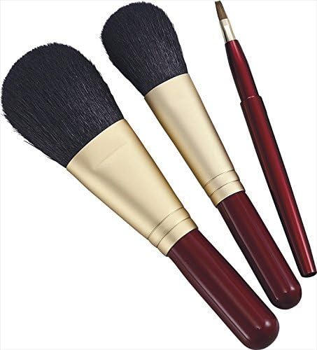 Kumano makeup brush set brush of mind [bear brush makeup brush makeup brush face brush blush brush lip brush made in Japan domestic]