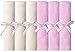 Soft Organic Washcloth Towels for Baby COMBABY 100% Natural Bamboo Bath Washcloths,Perfect for Sensitive Baby Skin, 6 Pack 10