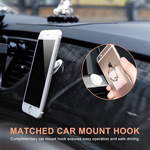 image for Cellstand Cell Phone Finger Ring Stand,[4 Pack] 360° Rotation Univers