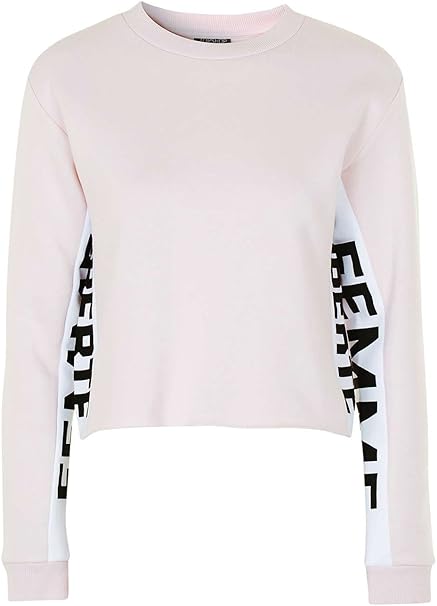 topshop black and white jumper