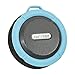 PartyTime Splash Beats Waterproof Speaker for the Shower and Outdoor Events with Clear 5-Watt Speaker Sound, Built-In Mic for Hands-Free Speakerphone, and Bluetooth Speaker Connection