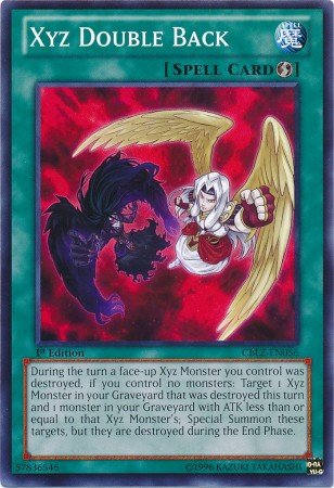 Yu-Gi-Oh! - Xyz Double Back (CBLZ-EN056) - Cosmo Blazer - 1st Edition - Common