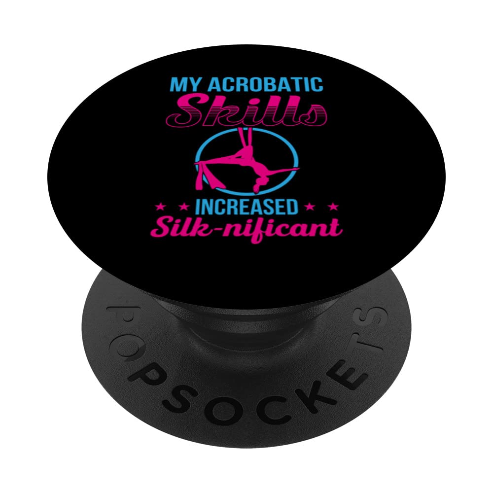 Aerial Silks For Aerial Dancer Silk Aerialist Air Acrobat PopSockets Swappable PopGrip