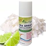Magnesium Natural Deodorant - ROLL ON - Anxiety, Migraines, Restless Legs, Sleep Issues - FRESH COCONUT & LIME - Safe, Effective, Non Toxic - Aluminum FREE - Baking Soda FREE - Organic, Vegan -3 oz.