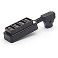 P-tap Splitter,Dtap 4-Port Female P-Tap Splitter For Anton Bauer V...